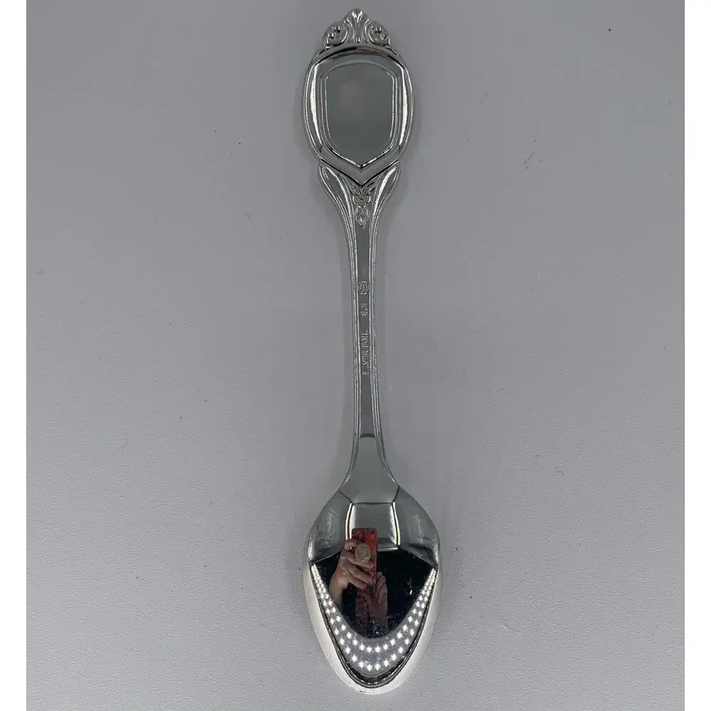 Collectors Spoon Silver Foil 8.5 Proded Et Patria The 113th New In Bag Small